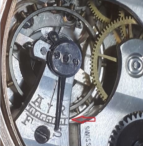 Image of a regulator level. Link to how to regulate antique watch movements.