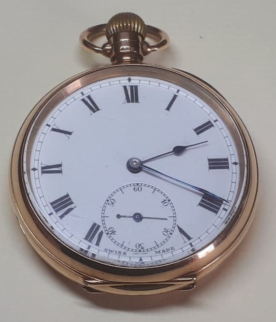 Link to Sir John Bennet pocket watch, 1920.