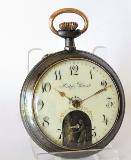 Hedy's Patent automaton pocket watch.