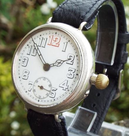 GWC Borgel 1915 dial. © The Vintage Wrist Watch Company