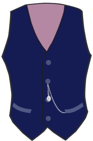 Single chain and vest.