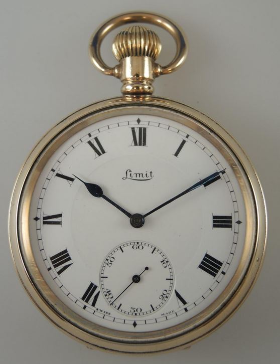 Limit pocket watch from Atlam watches. Specialist antique watch dealers
