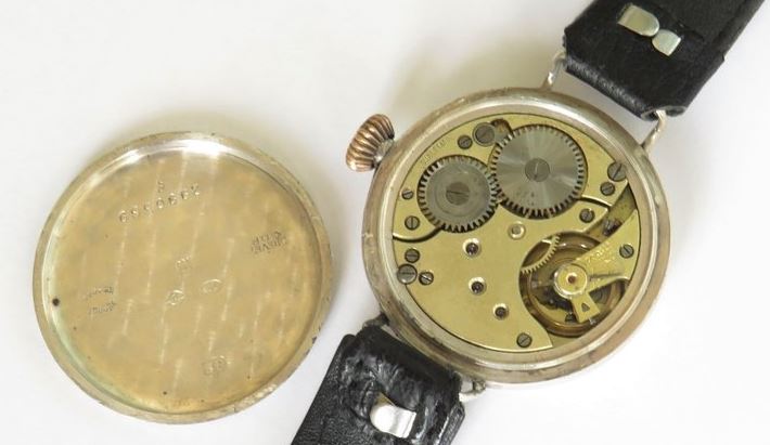 General Watch Company movement.  © The Vintage Wrist Watch Company