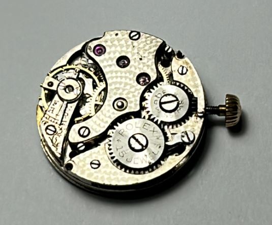 Rolex Rebberg 10 ligne, 15 jewel movement.