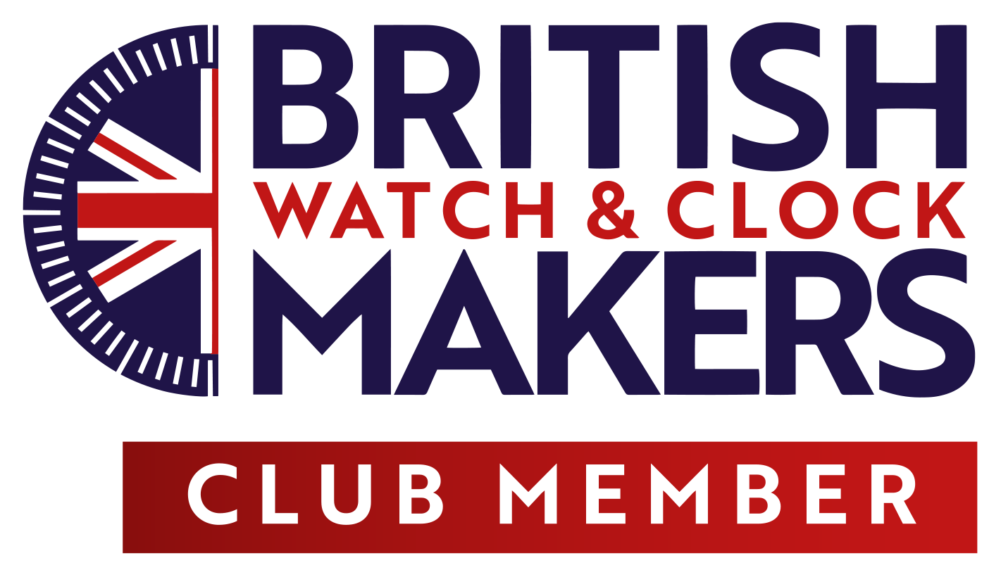 Alliance of British Watch and Clock Makers Club Member badge.