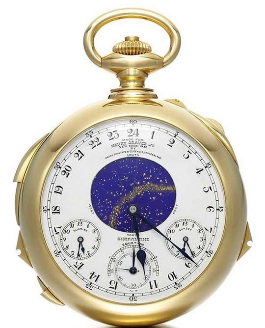 Henry Graves Jr. Supercomplication pocket watch.
